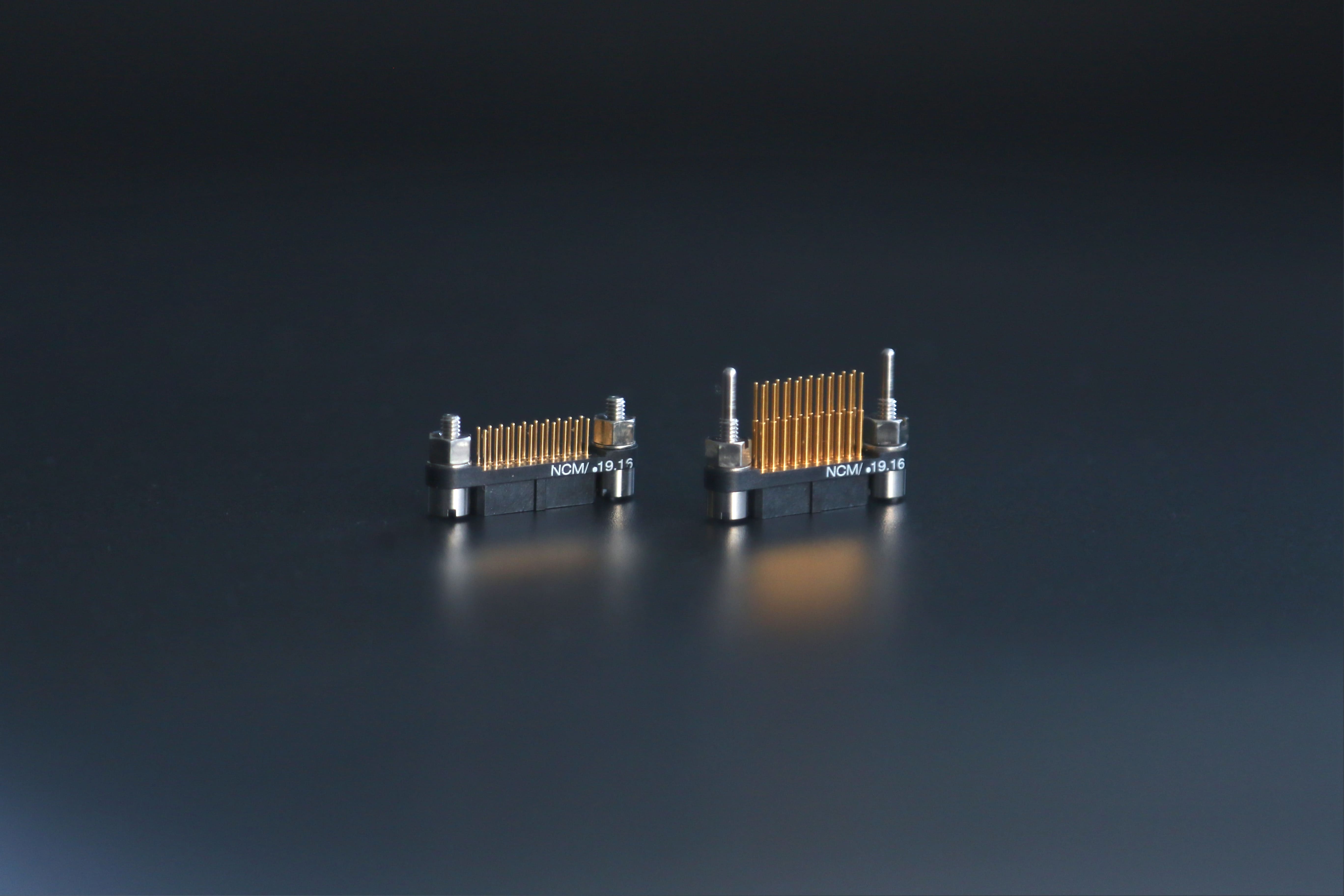 PCB stacking connectors